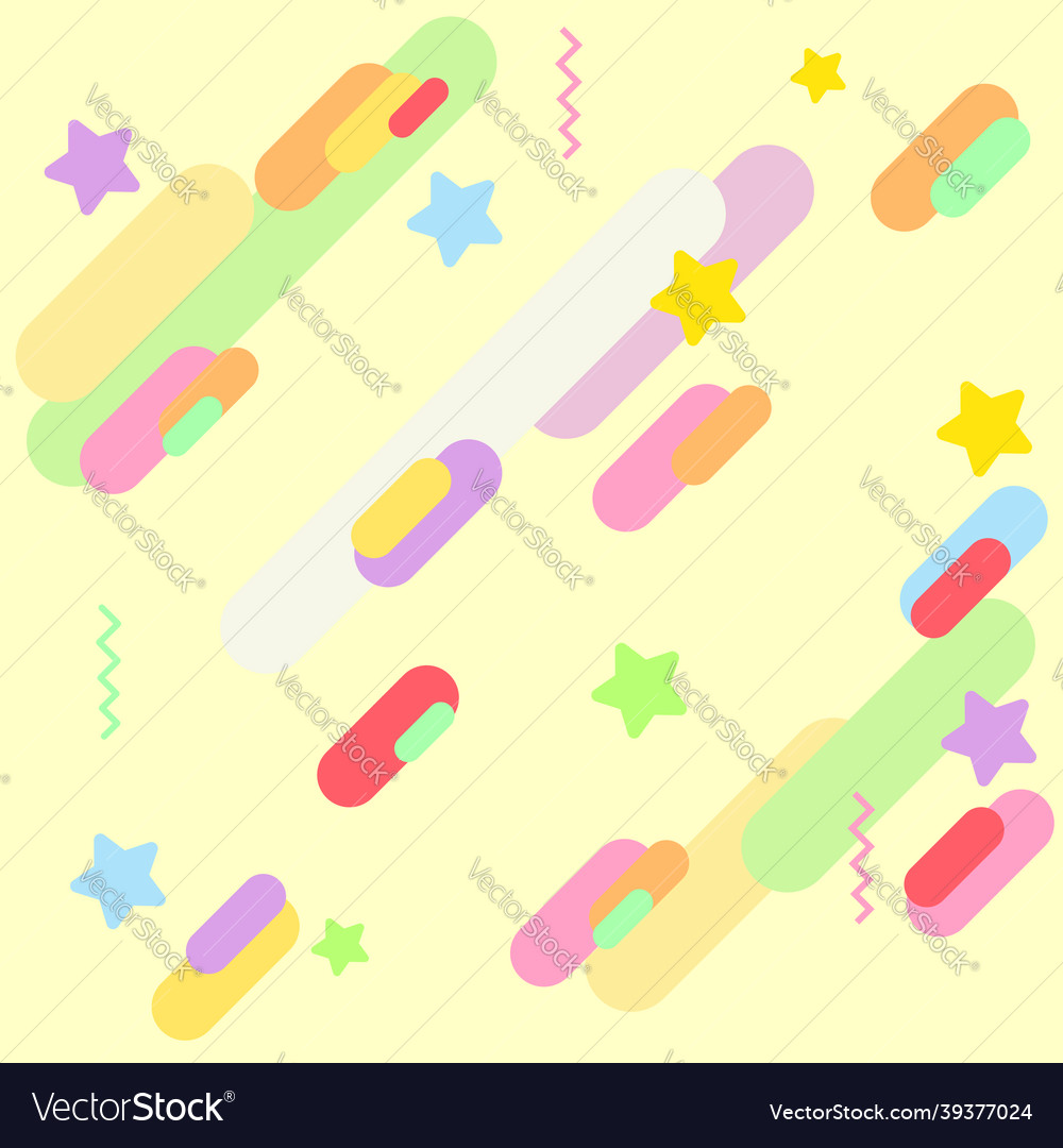 Abstract background primitive shapes Vector Image Abstract background primitive shapes