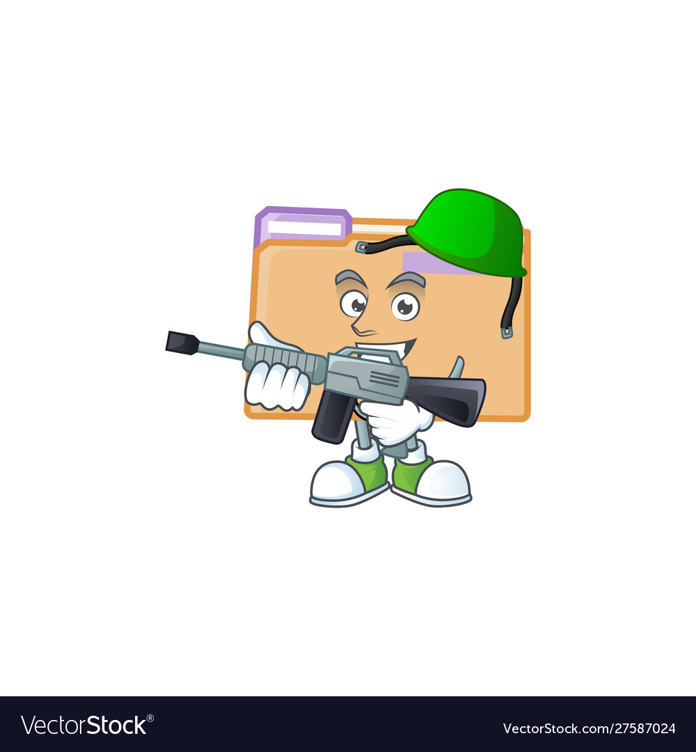 Army folder for saving a file document