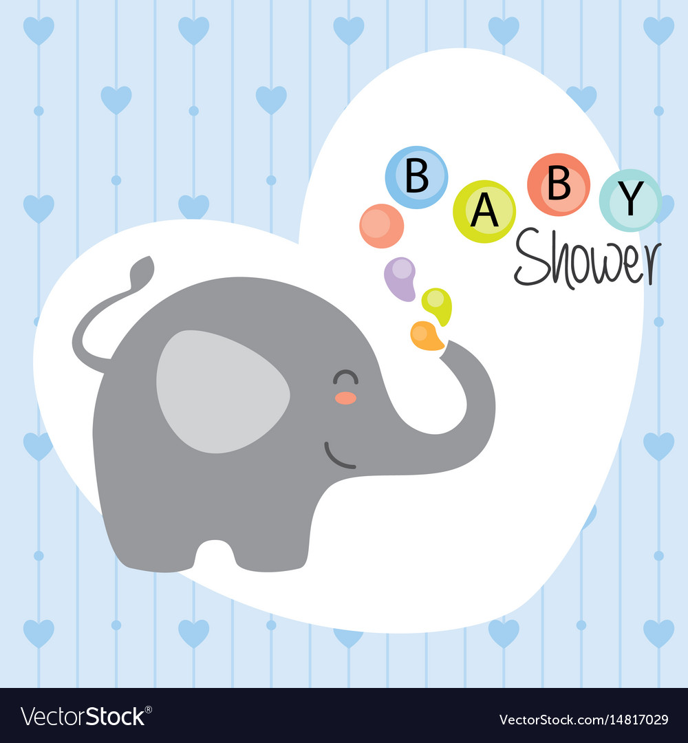 Baby shower card