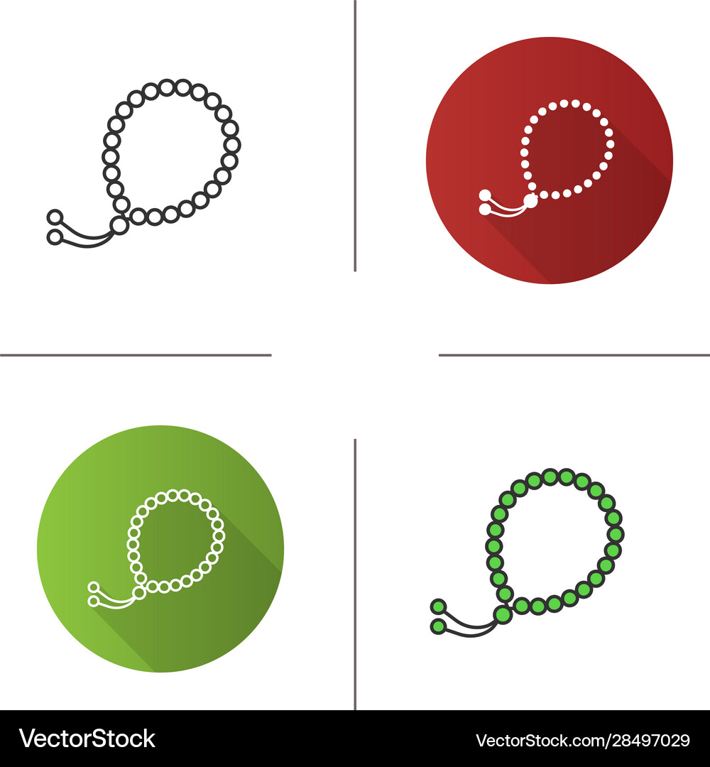 Misbaha icon Royalty Free Vector Image - VectorStock