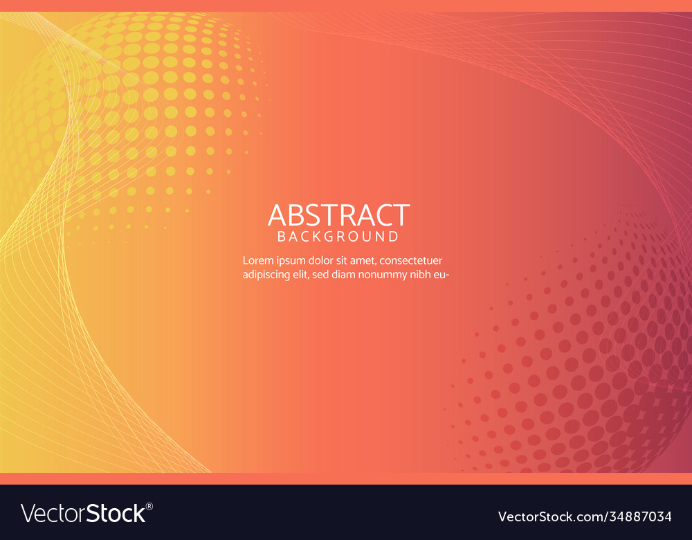 Abstract background line composition halftone vector image Abstract background line composition halftone