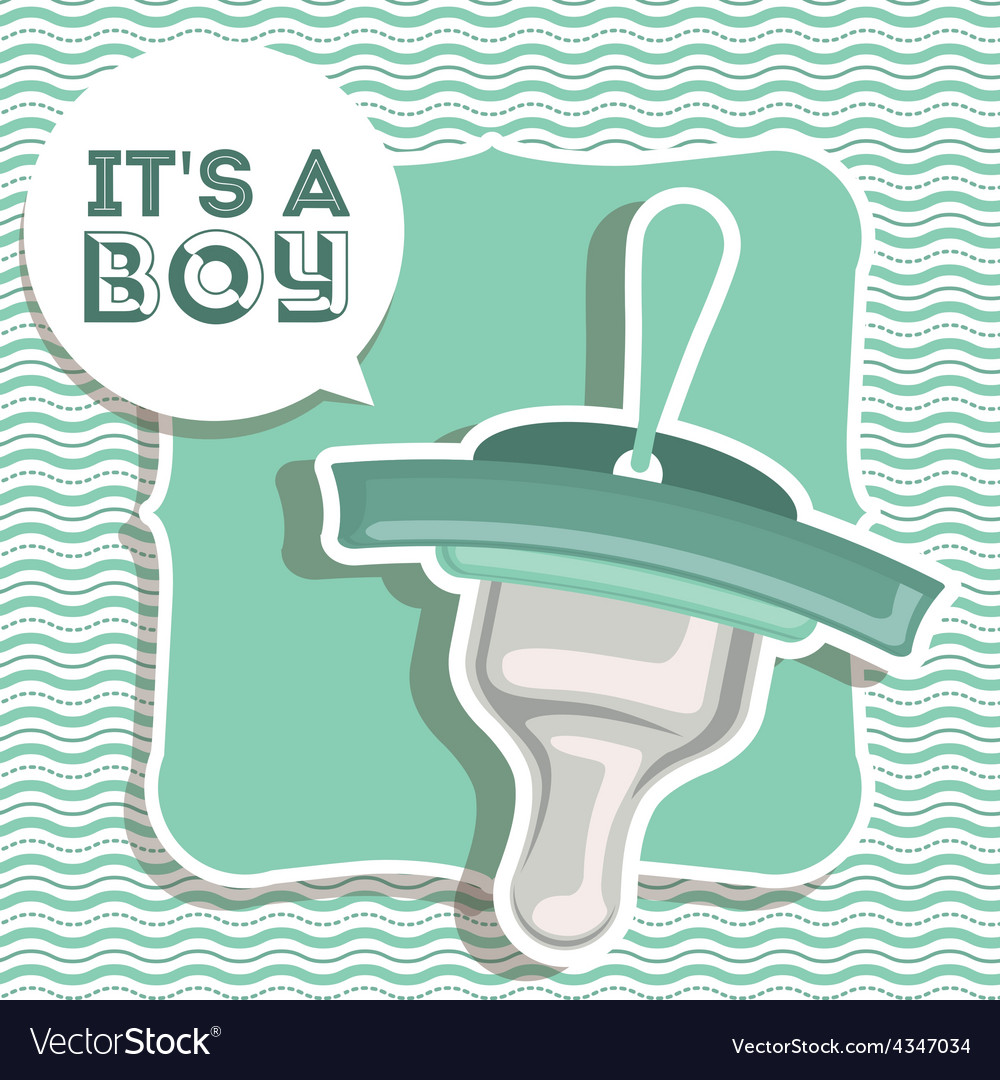 Baby shower design Royalty Free Vector Image - VectorStock