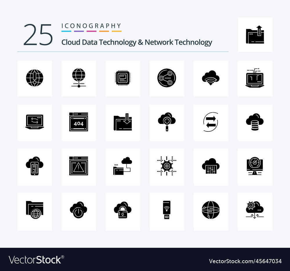 Cloud data technology and network 25