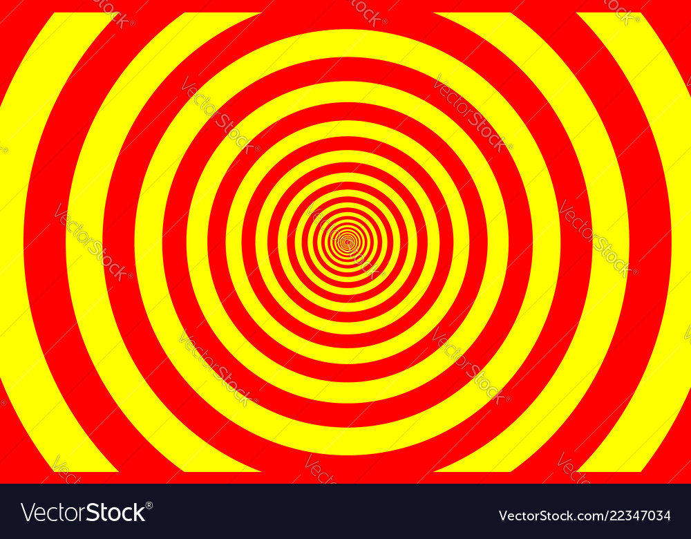 Concentric circle pattern vector image Concentric circle pattern