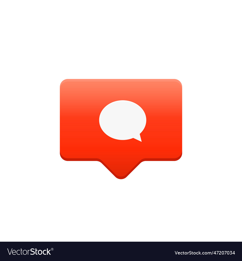 New message chat or notification