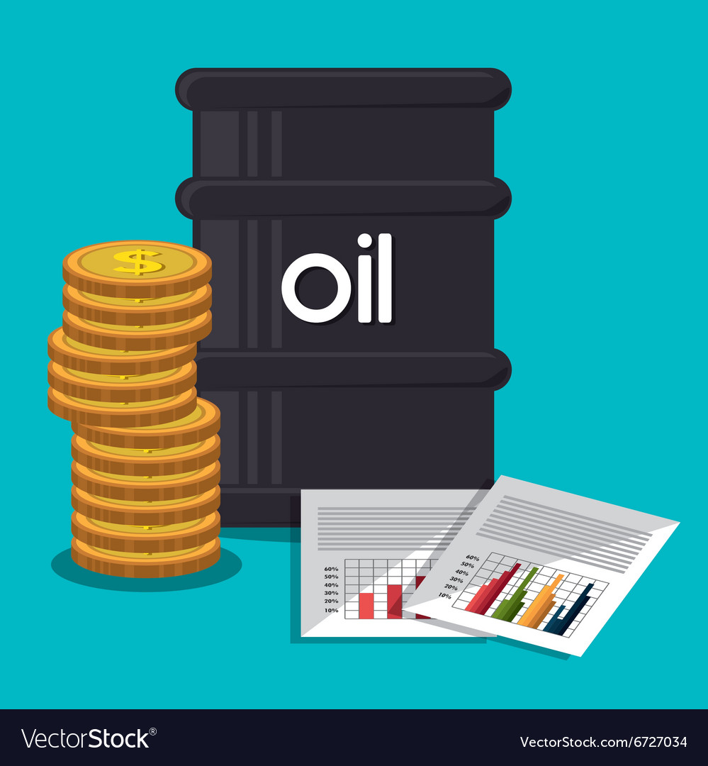 Petroleum industry and oil prices graphic