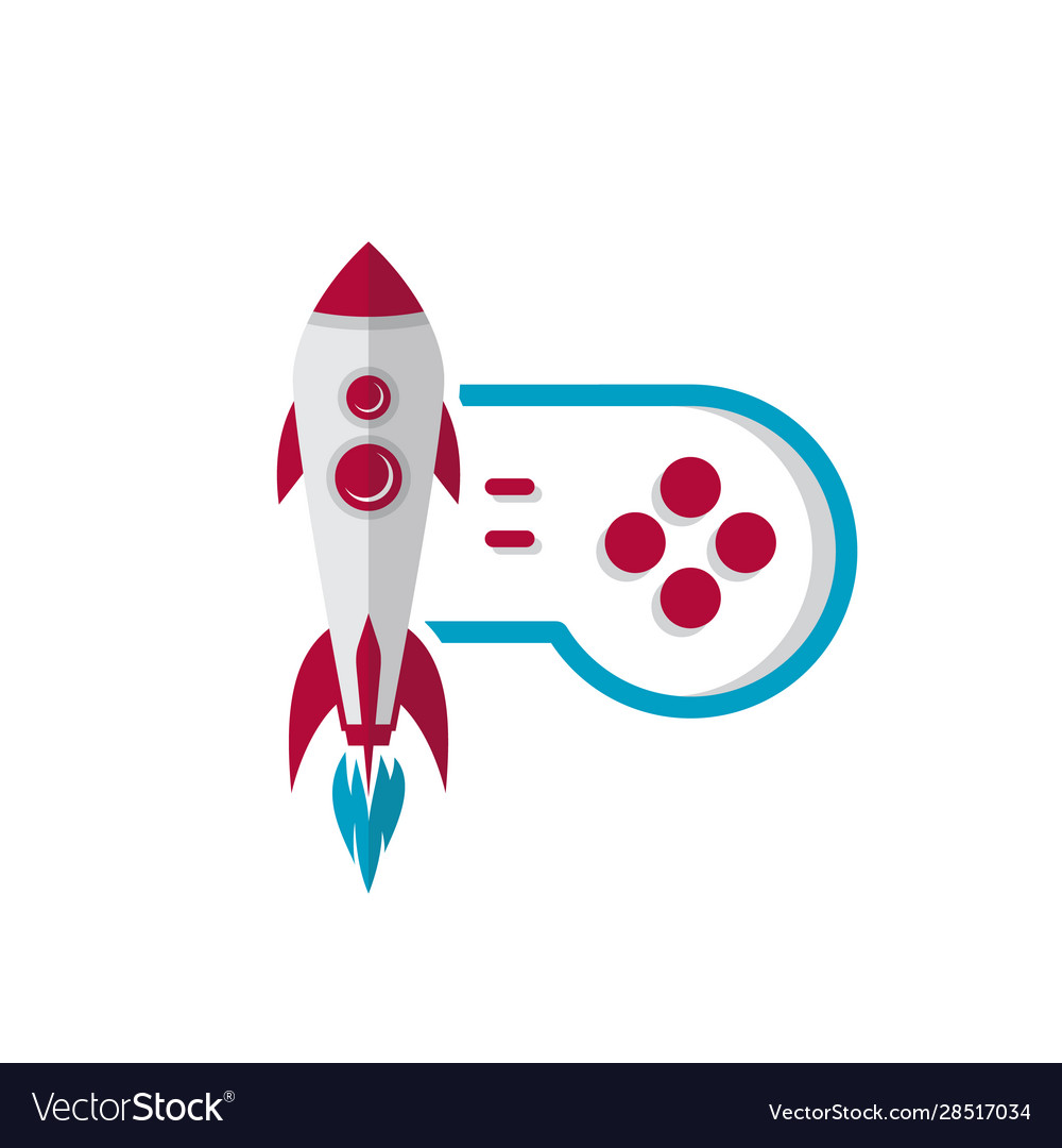 Rocket game console turbo speed joystick