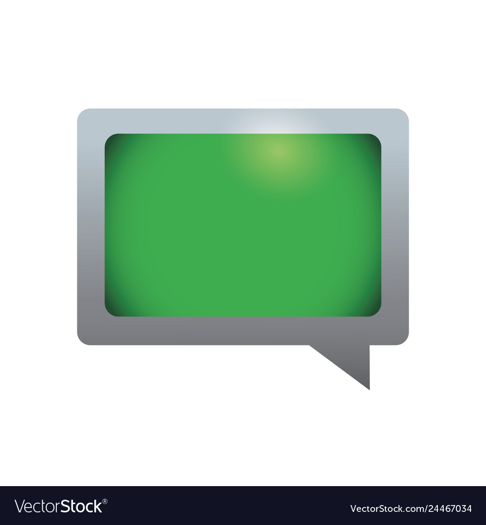 Speech bubble message icon
