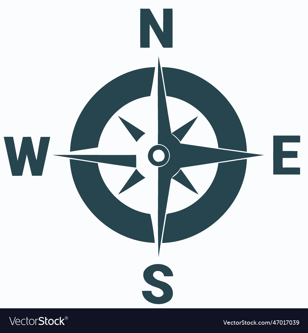 Compass Wind Rose North South East West Royalty Free Vector   Compass Wind Rose North South East West Vector 47017039 