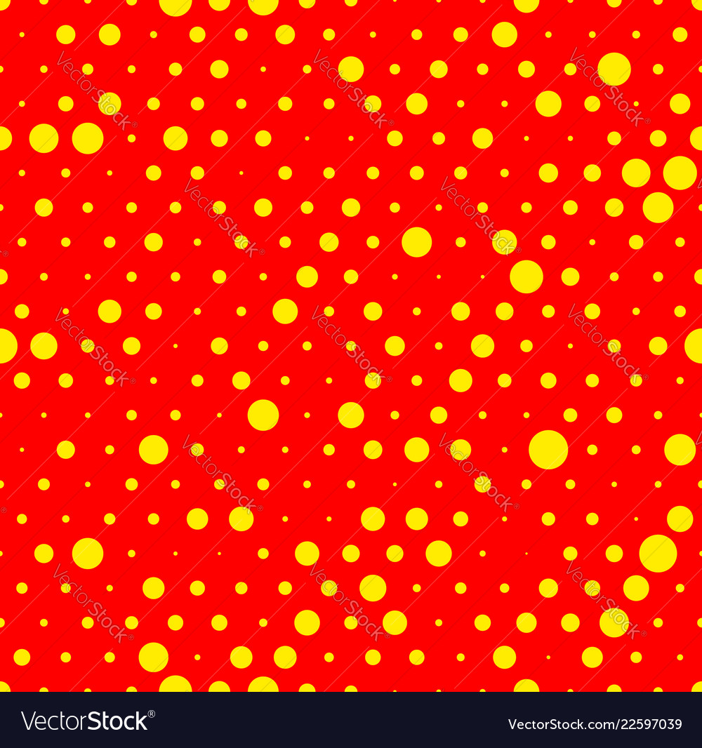 Dotted repeatable popart like duotone pattern vector image Dotted repeatable popart like duotone pattern
