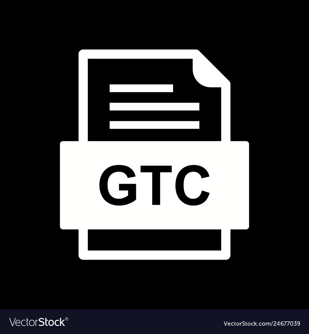 Gtc file document icon