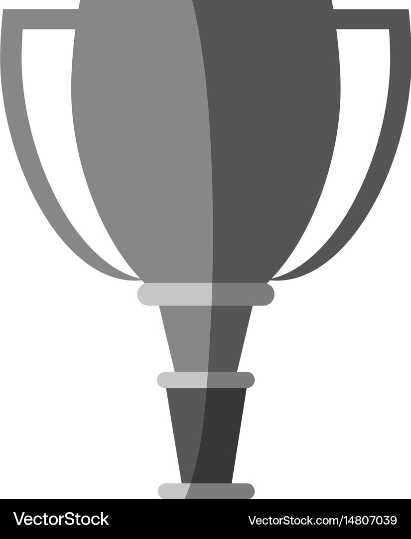 Trophy cup icon image Royalty Free Vector Image