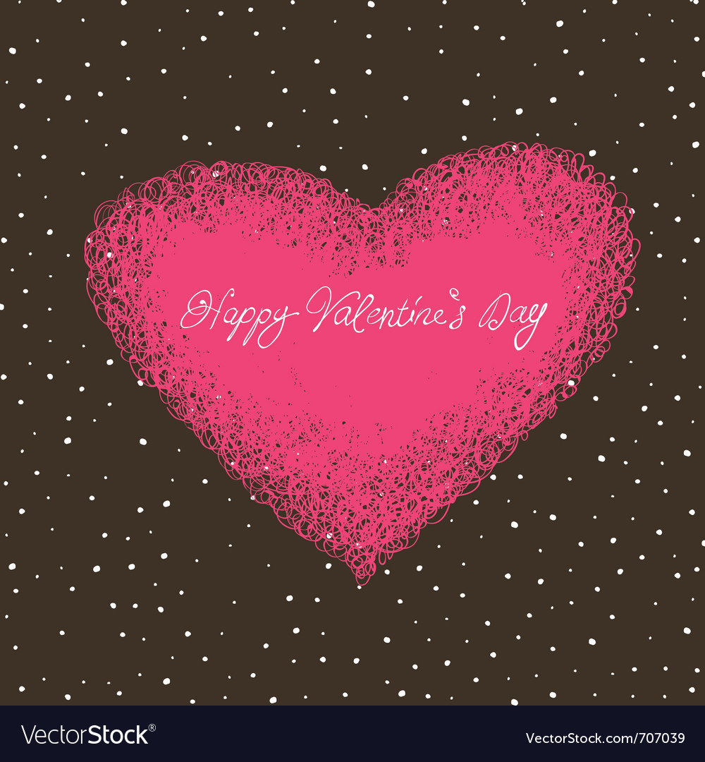 Valentines card with space for text
