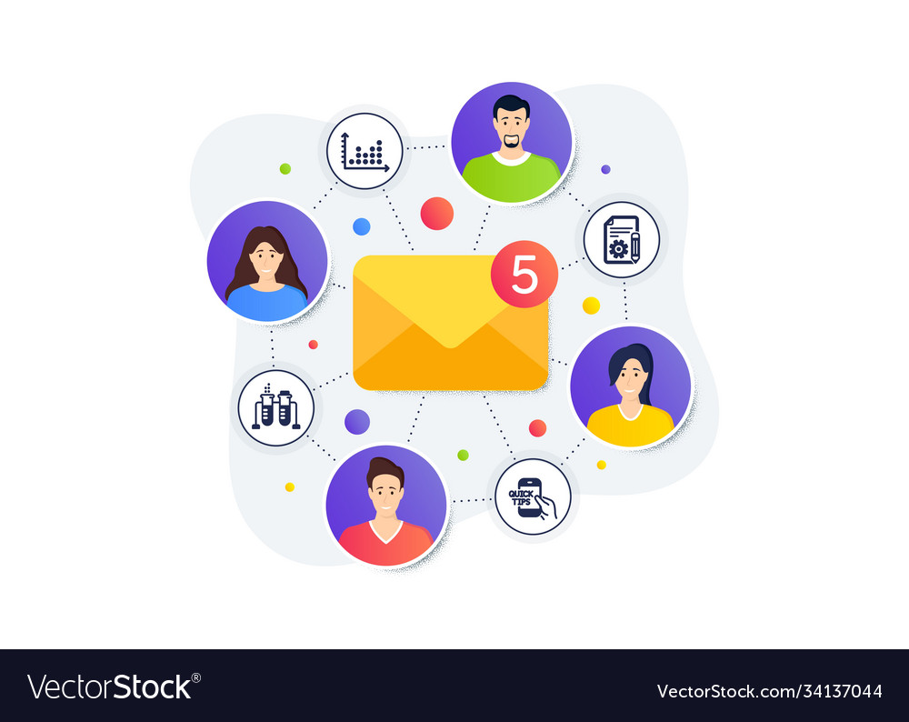 Dot plot chemistry beaker and documentation icons Vector Image Dot plot chemistry beaker and documentation icons
