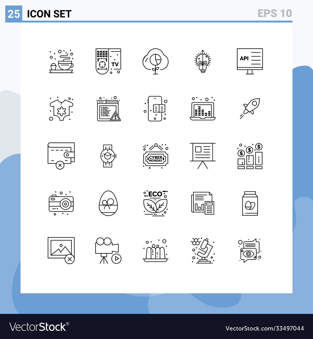 Group 25 lines signs and symbols for coding