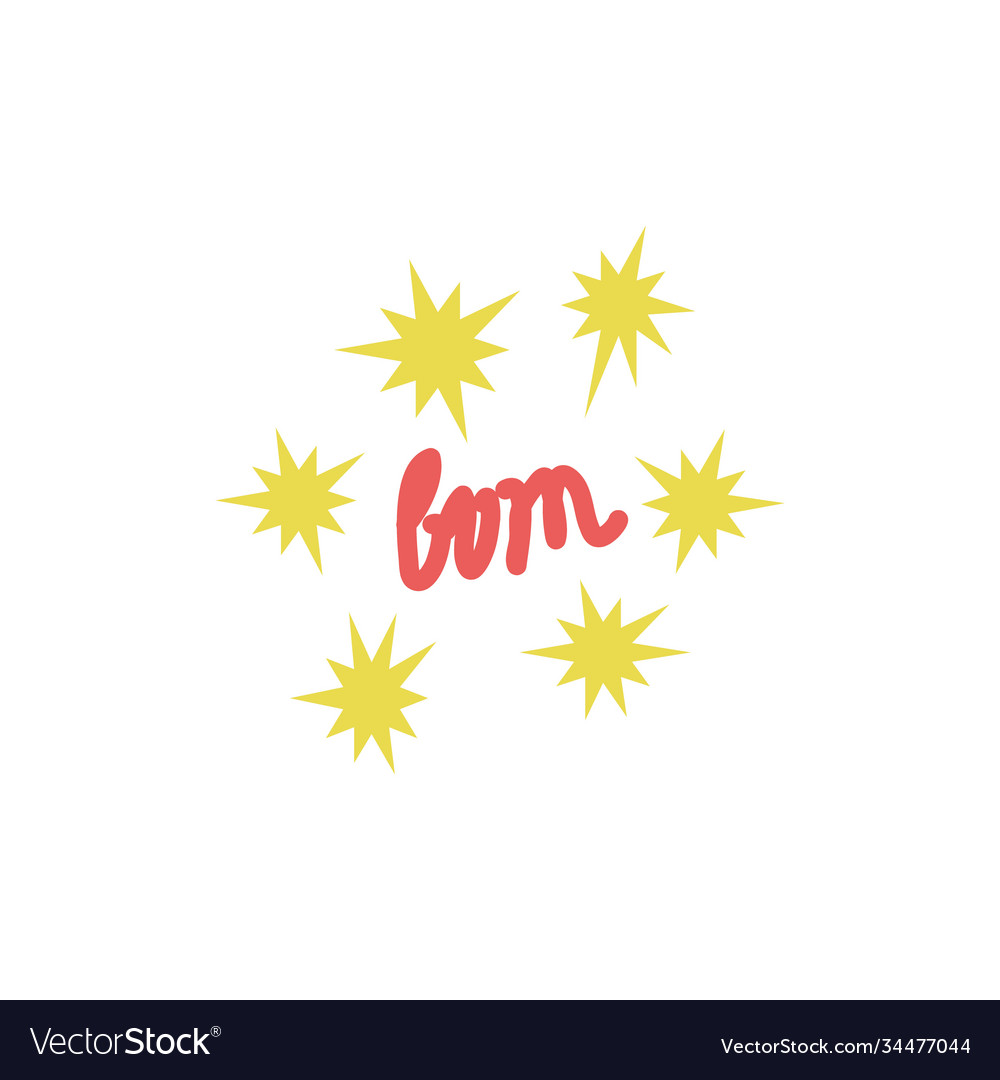 Nucleate explosion pattern seamless repeat Vector Image Nucleate explosion pattern seamless repeat