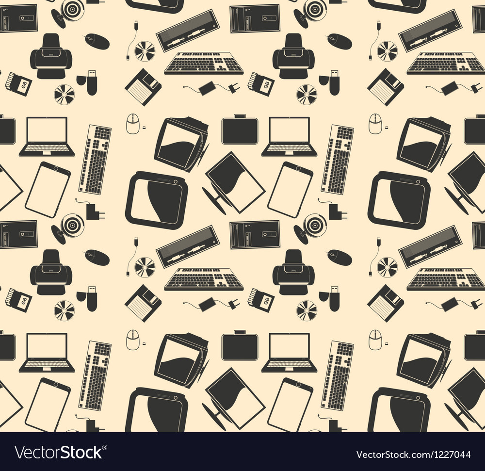 Retro Computer Pattern