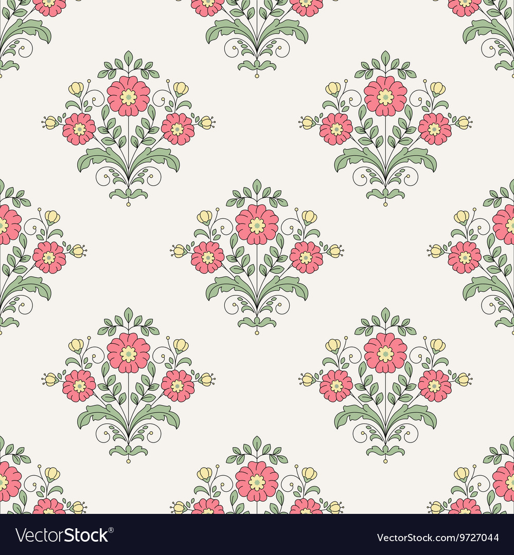 Seamless oriental pattern Royalty Free Vector Image