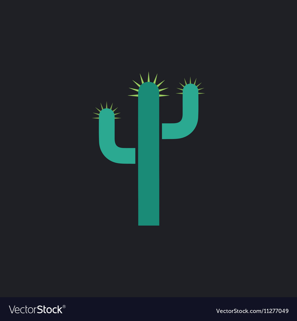 Cactus computer symbol