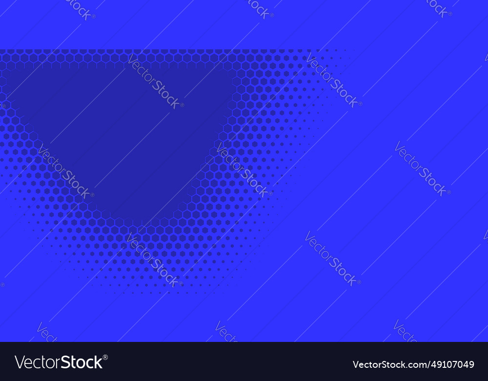 Geometric abstract hexagon two color background