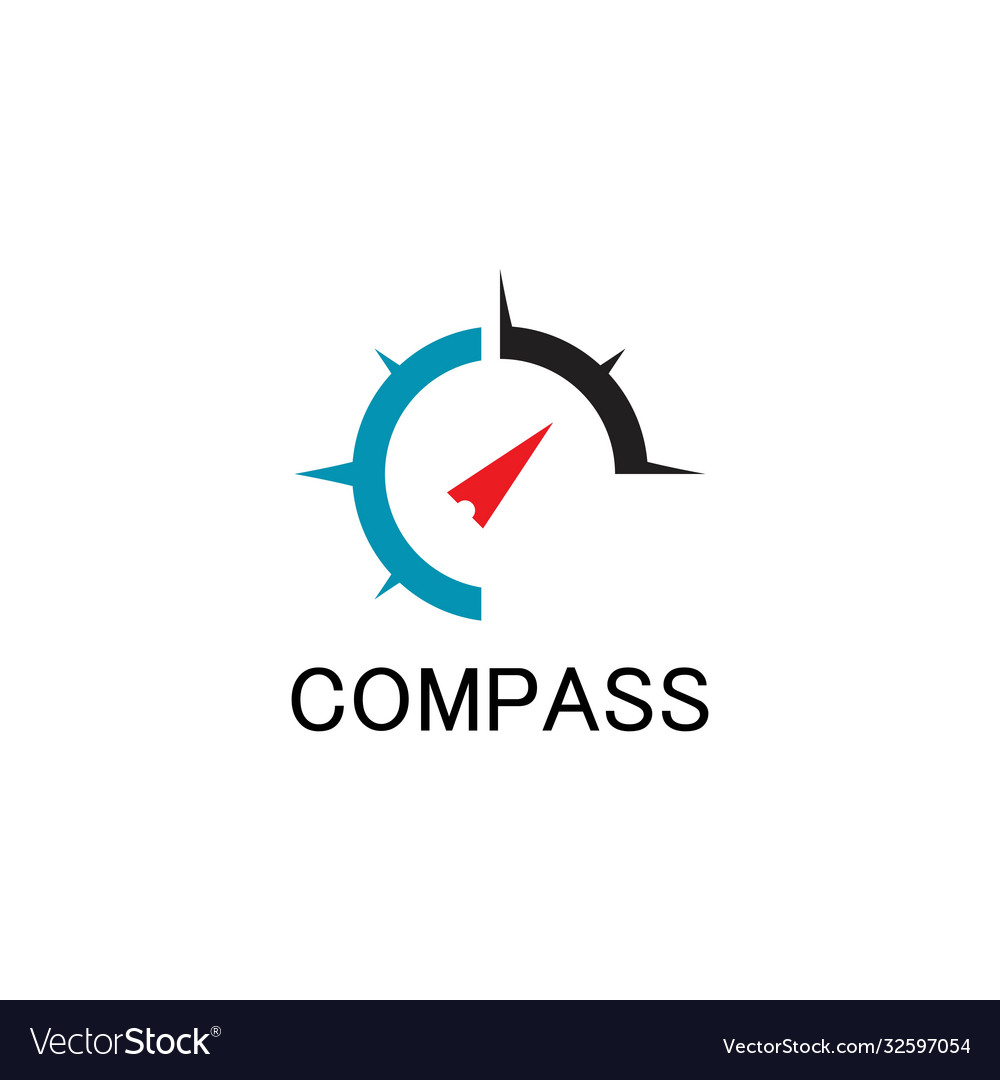 Compass logo template