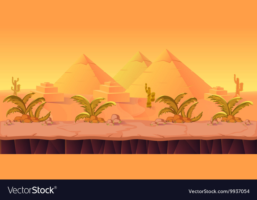 Desert Landscape Background