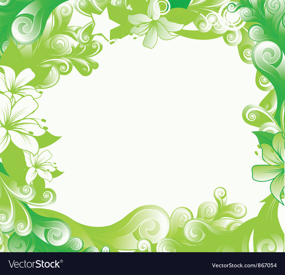 Floral Background Royalty Free Vector Image - Vectorstock