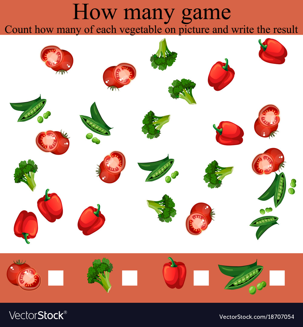 How many objcets game