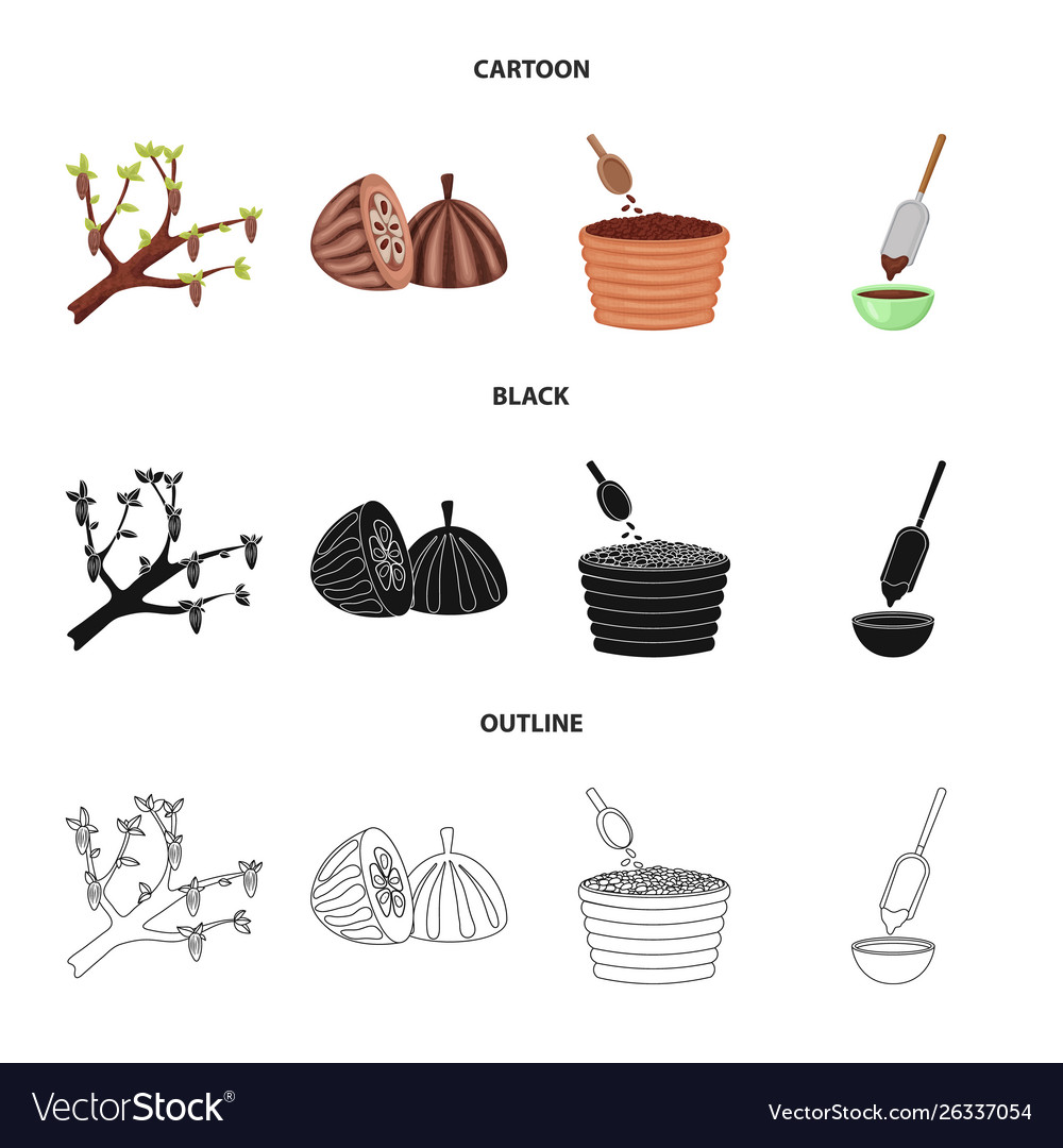 Isolated object food and yummy icon collection