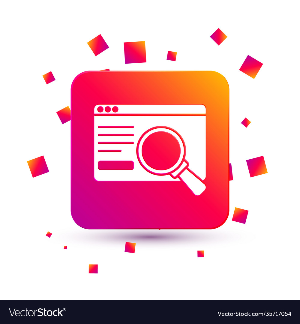 White ui or ux design icon isolated on