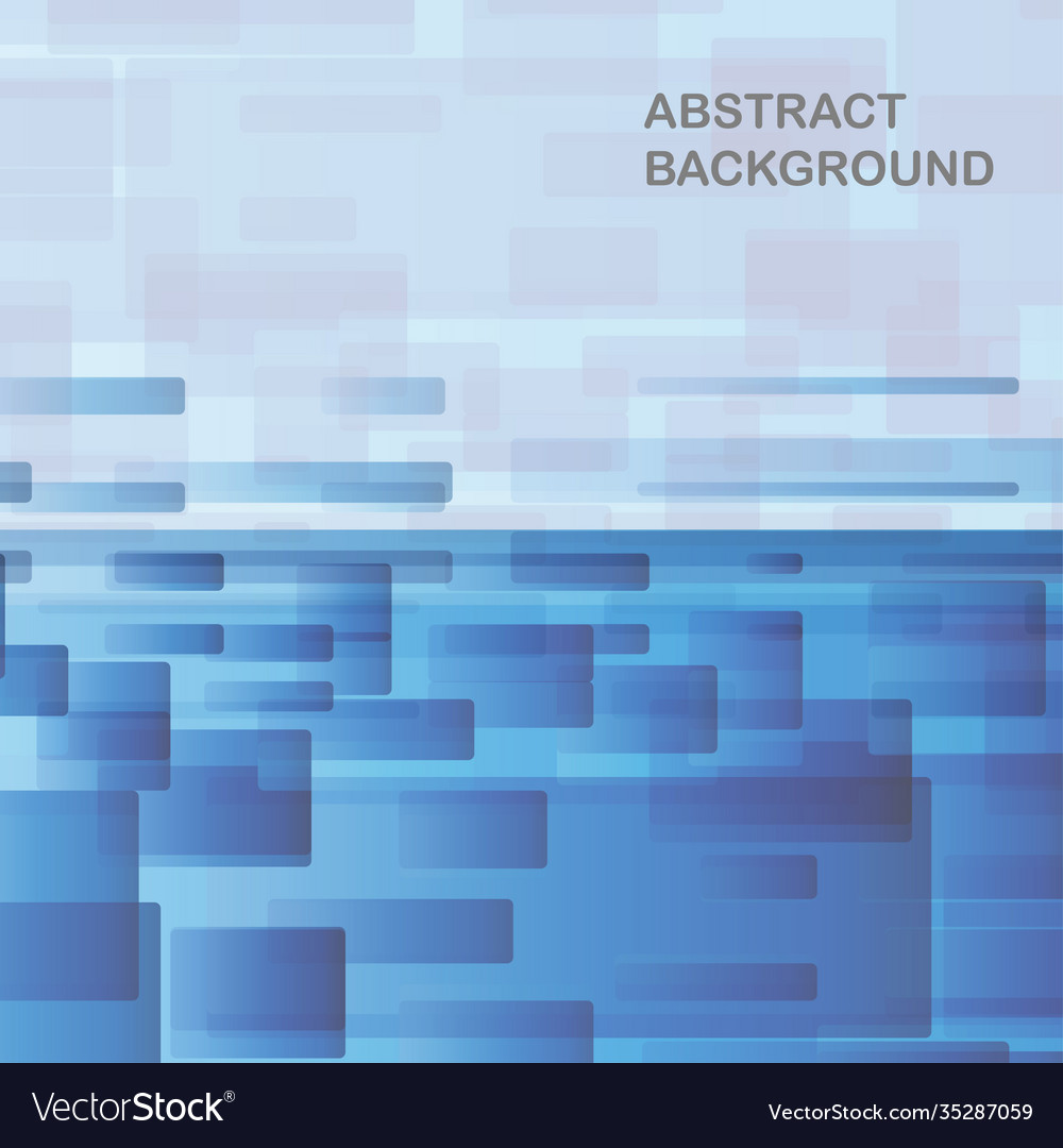 Blue square pattern with gradient background