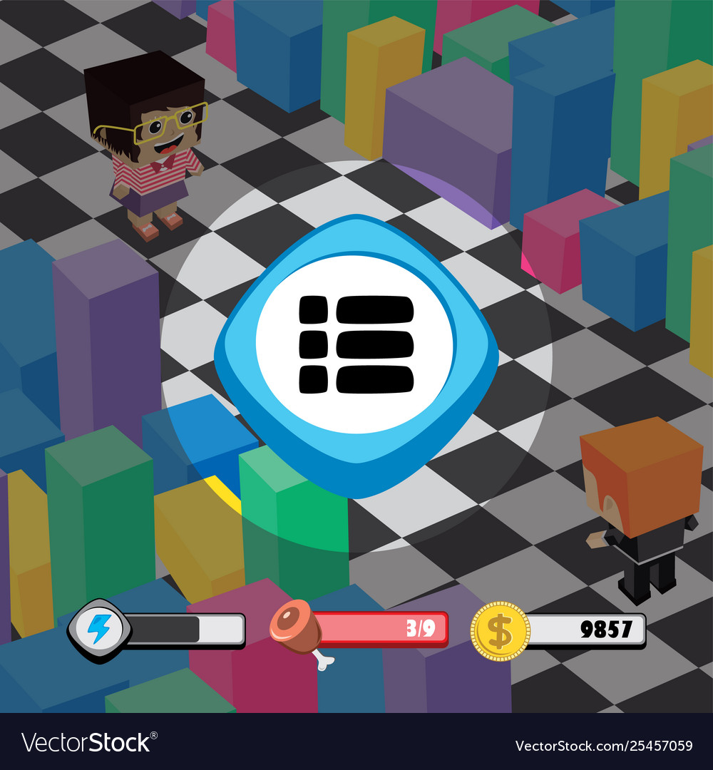 Spiel ui Menü Anwendung mobile App