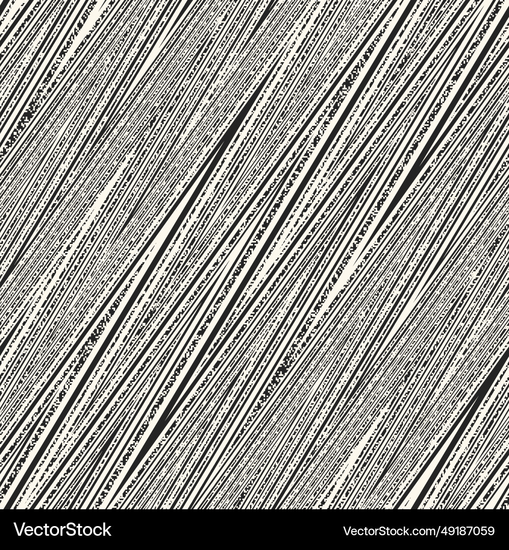 Ink brush strokes textured pattern Royalty Free Vector Image