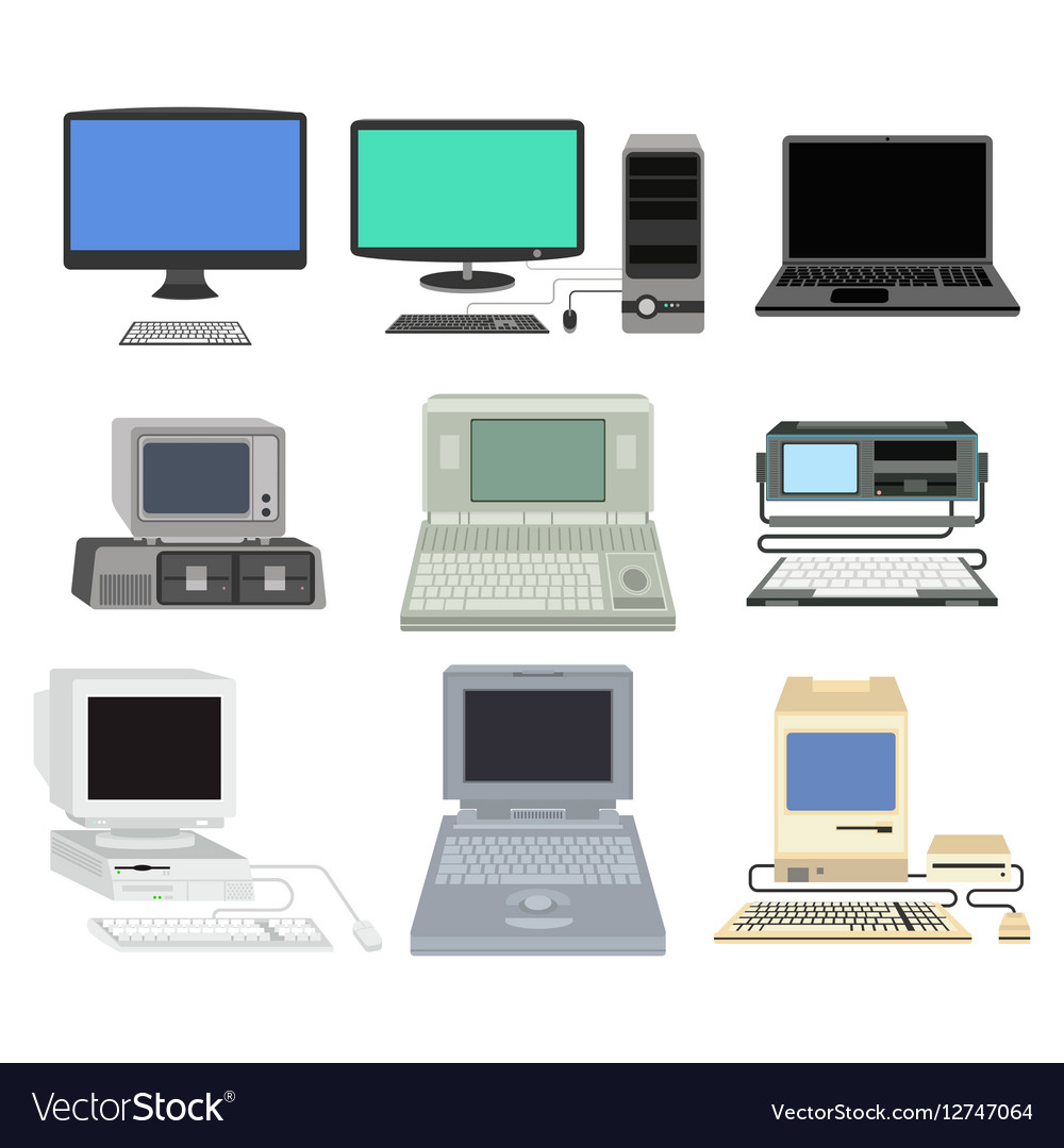 Computer Royalty Free Vector Image - VectorStock