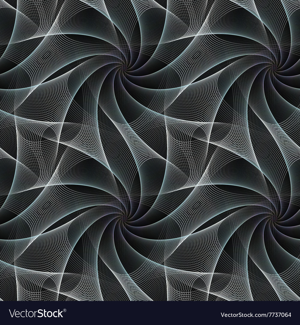 Intricate Fractal Swirl Pattern