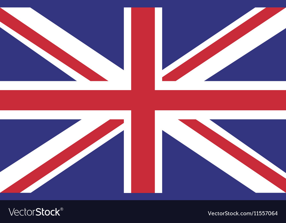 Как раньше выглядел флаг великобритании Isolated united kingdom flag design Royalty Free Vector