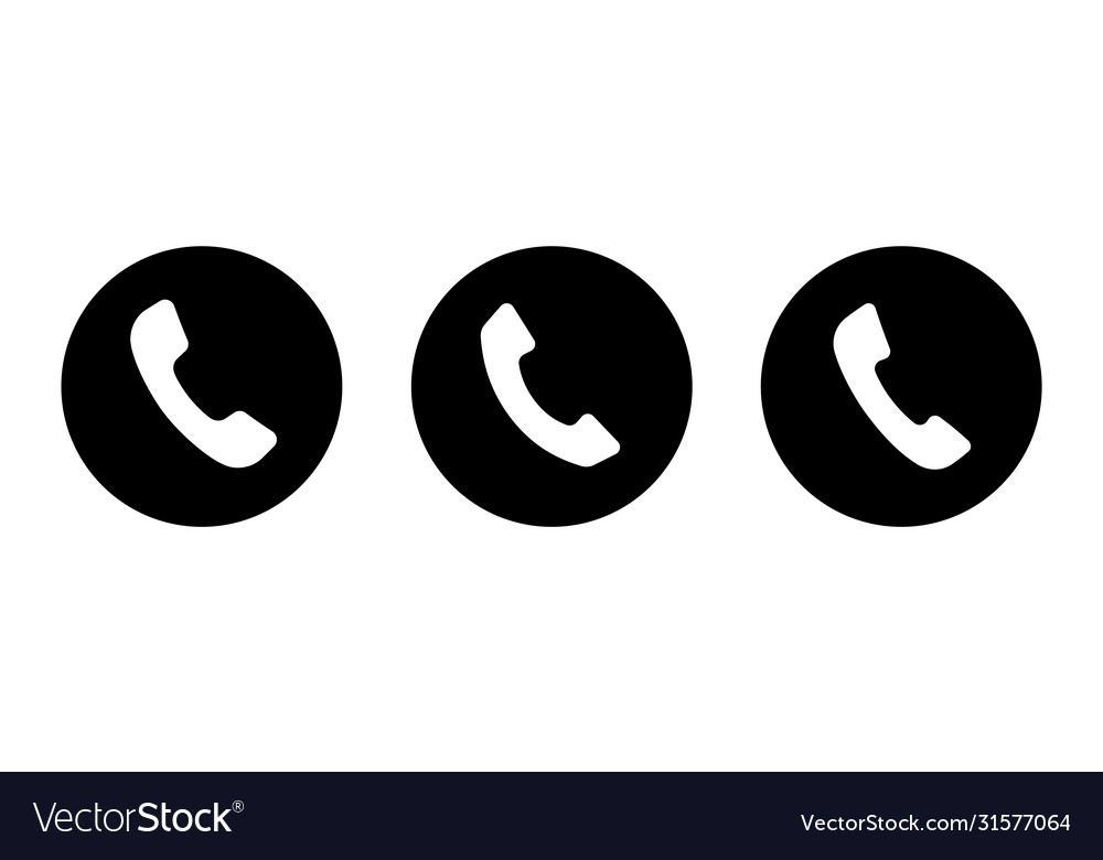 Phone icon set