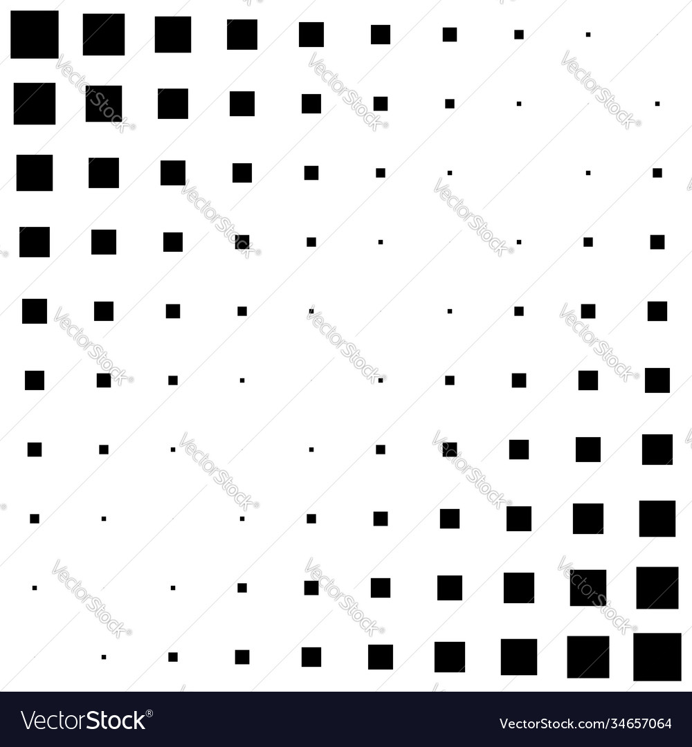 Squares halftone geometric background pattern