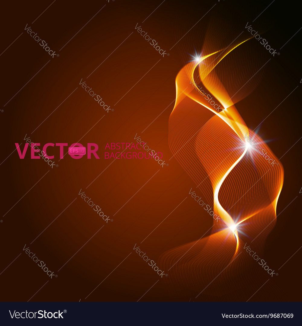 Abstract red background with flame