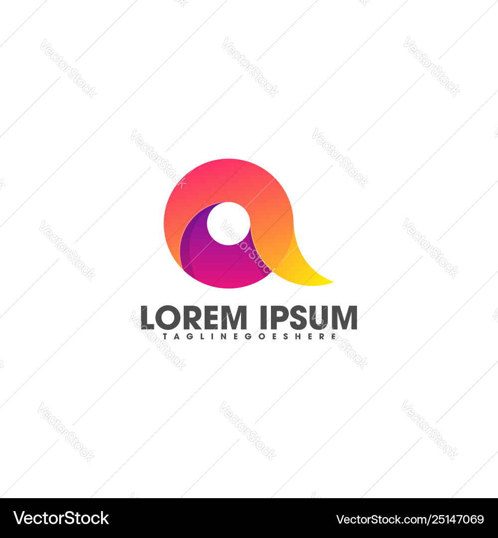 Abstract Transparent Ribbons Design Template Vector Image