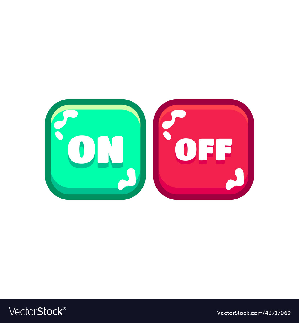 Big set buttons for games and app wooden game ui Vector Image Big set buttons for games and app wooden game ui