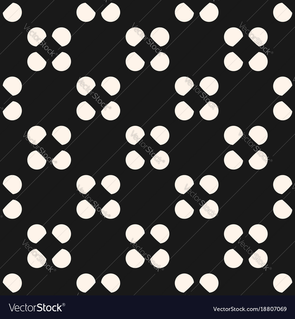 Seamless circles pattern polka dot texture