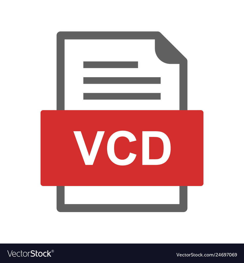 Vcd file document icon