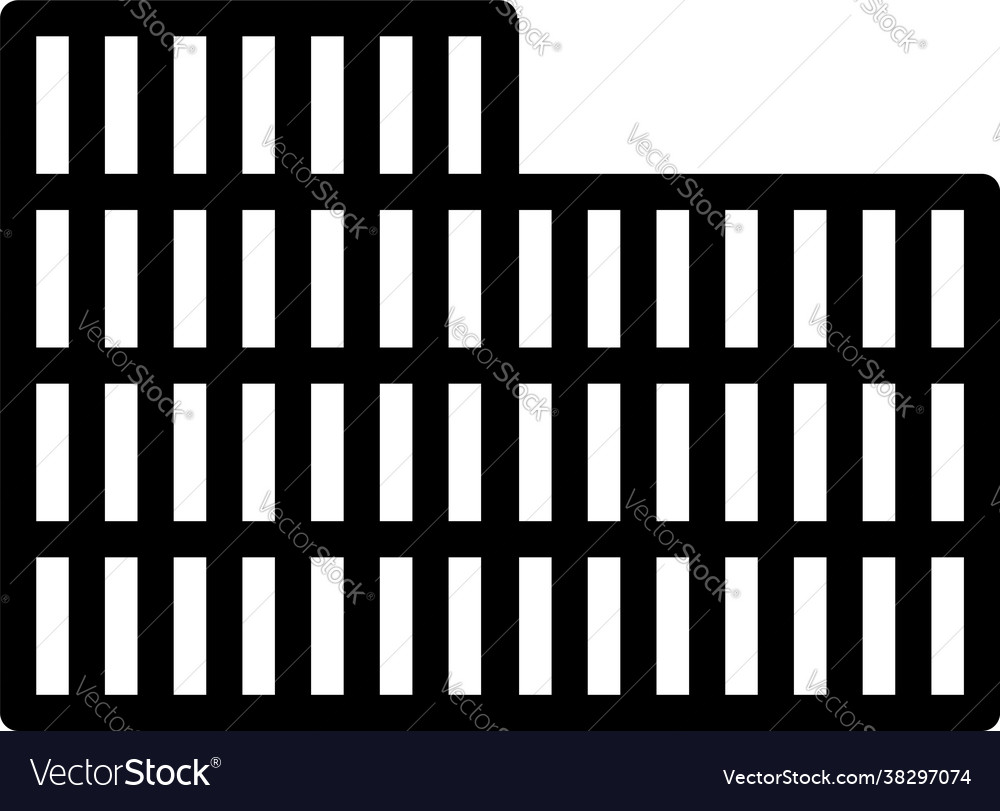 Container stack icon Royalty Free Vector Image
