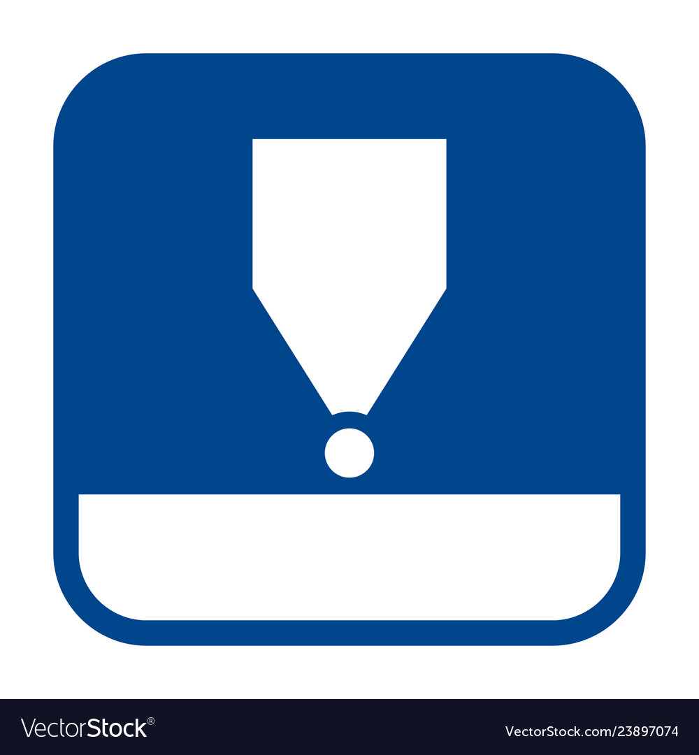 Flat design icon of hardness testing vector image Flat design icon of hardness testing