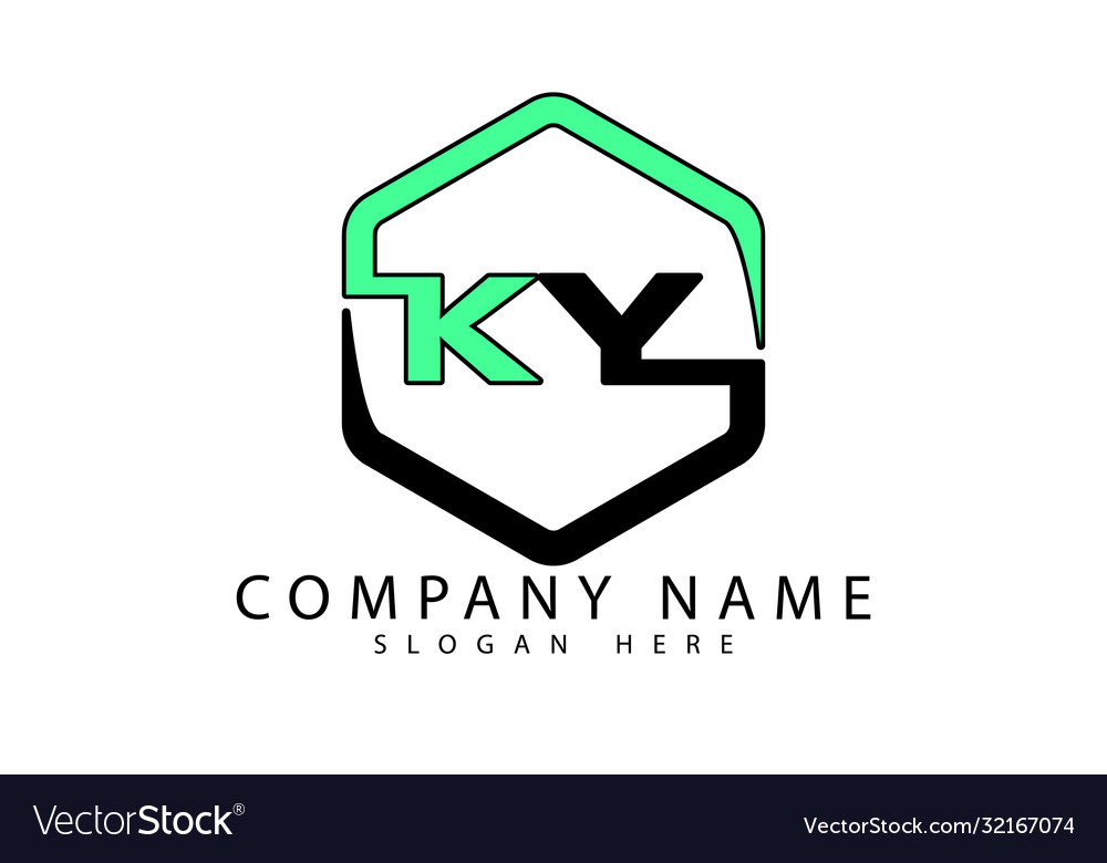 Ky Logo Royalty Free Vector Image - Vectorstock