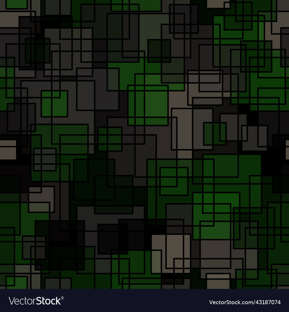 Quad seamless pattern repeated overlap hexagon
