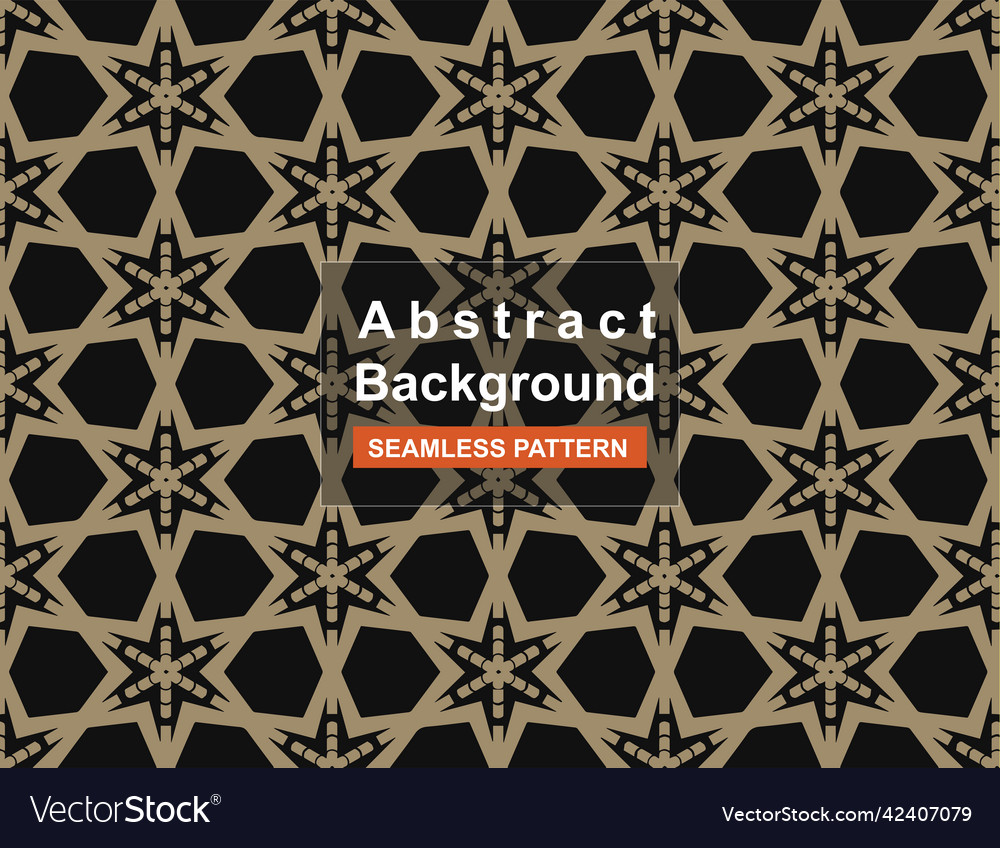 Abstract geometric seamless pattern background vector image Abstract geometric seamless pattern background