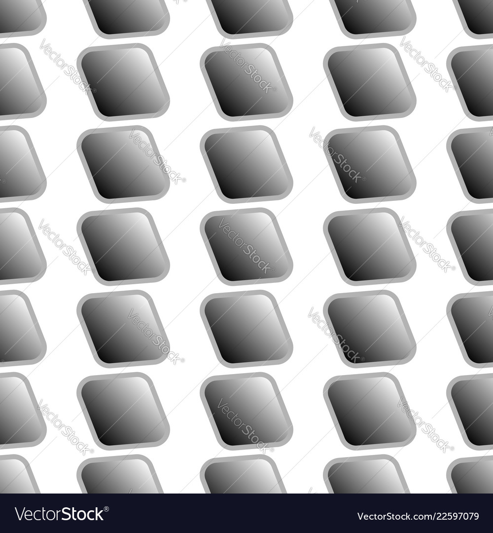 Abstract repeatable background pattern monochrome vector image Abstract repeatable background pattern monochrome