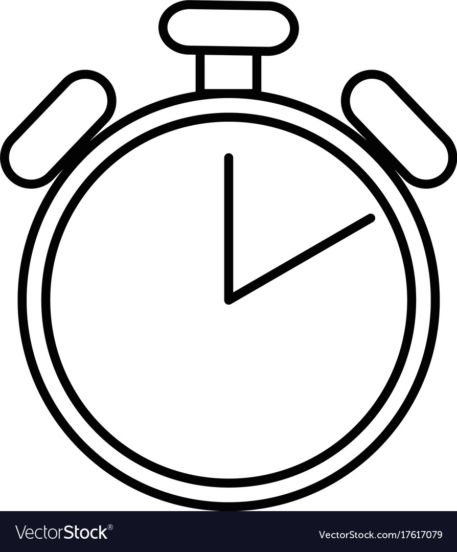 Chronometer timer isolated icon
